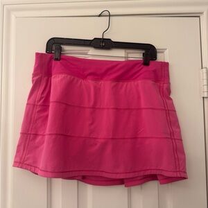 Pink Lululemon Athletic Skirt
